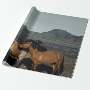 PFERDEPAAR GESCHENKPAPIER