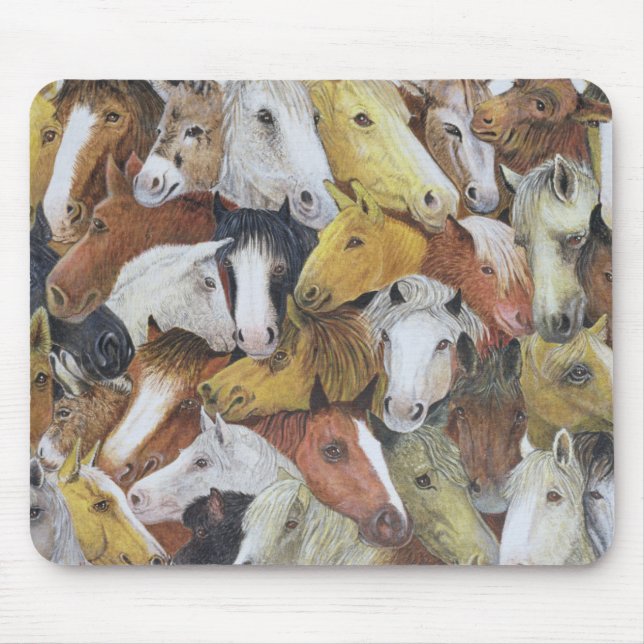 Pferdepferde Mousepad (Vorne)