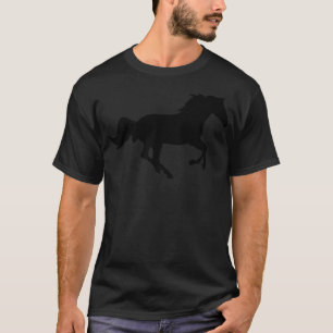Pferdeponie-Western T-Shirt