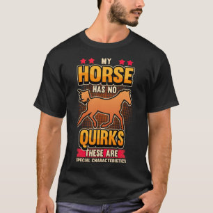 Pferdepony Dressurreitpferd Pferd lustig h T-Shirt