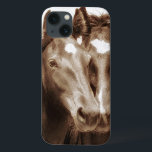 Pferdeportrait III Case-Mate iPhone Hülle<br><div class="desc">Tiere</div>