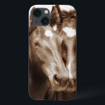 Pferdeportrait III Case-Mate iPhone Hülle<br><div class="desc">Tiere</div>
