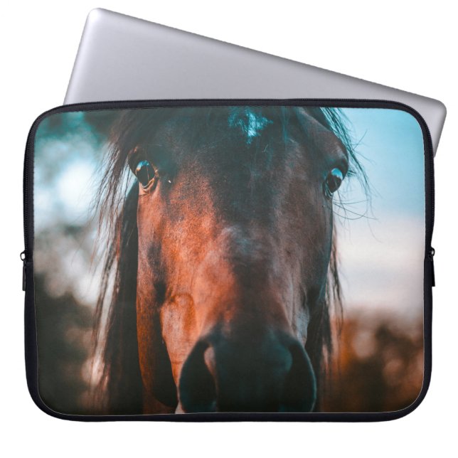 PFERDEPORTRAIT LAPTOPSCHUTZHÜLLE (Vorderseite)