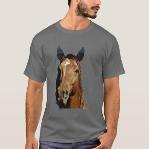 Pferdeportrait T-Shirt