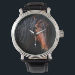 Pferdeportrait VII Armbanduhr<br><div class="desc">Tiere</div>