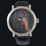 Pferdeportrait VII Armbanduhr<br><div class="desc">Tiere</div>