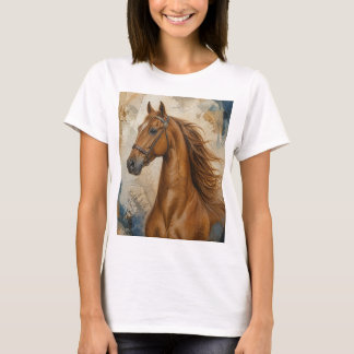 Pferdeporträt T-Shirt