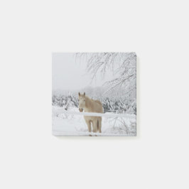 Pferdepost-itanmerkung Post-it Klebezettel