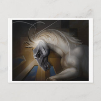 Pferderaum Postkarte