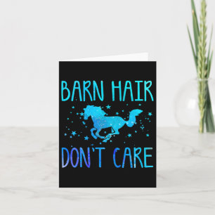 Pferdereiten Geschenk Barnhaar Dont Care Sonnenpfe Karte