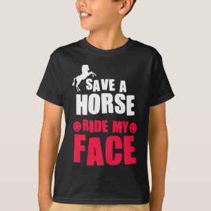 Pferdereiten Reiten Sparen Reiten T-Shirt