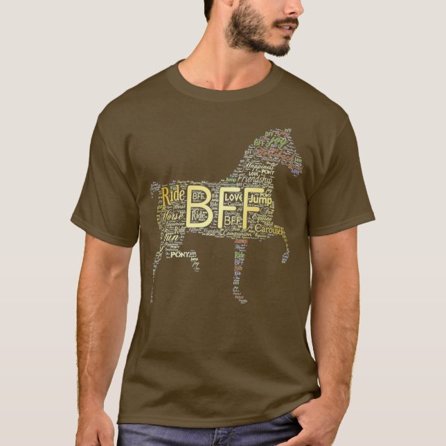 Pferdereiter 0614 T-Shirt (Vorderseite)