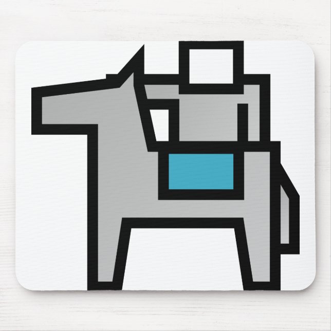 Pferdereiter 2 mousepad (Vorne)