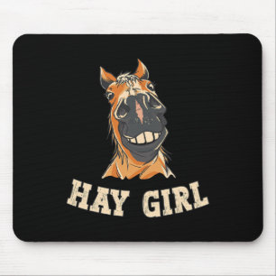 Pferdereiter Funny Reittier T-Shirts Mens Black Fu Mousepad