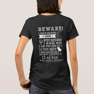 PferdereitShirt passen mich reiten Pferde auf T-Shirt