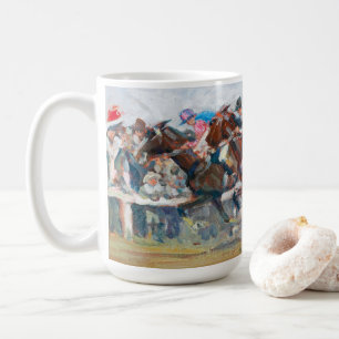 Pferderennen   Angelo Jank Kaffeetasse