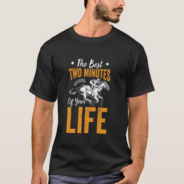 Pferderennen Derby T-Shirt (Vorderseite)
