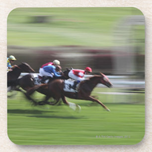 Pferderennen Getränkeuntersetzer