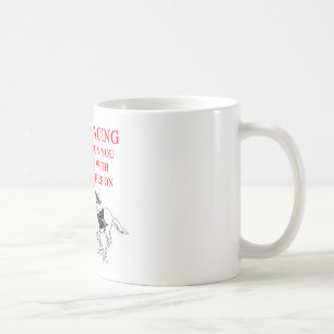 Pferderennen Kaffeetasse