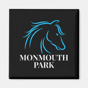 Pferderennen Monmouth Park Oceanrt New Jersey Pfer Magnet