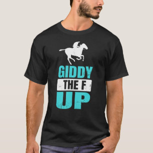 Pferderennen Reitsport vergiftet die F up T-Shirt