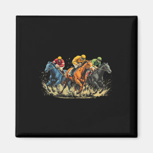 Pferderennen Rodeo Reitsport Rennen Rennen Magnet