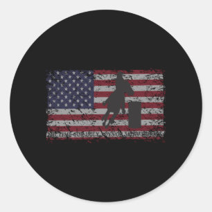 Pferderennen und Rodeo Runder Aufkleber