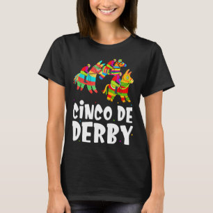 Pferderennen Vintag Cinco De Derby Ky Derby Pferd T-Shirt