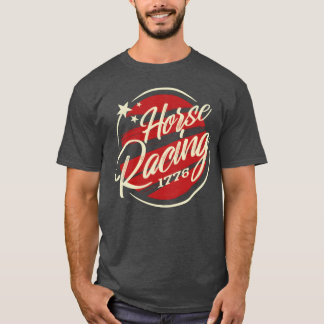 Pferderennen Zitat Pferde Racing Pferde lustig T-Shirt