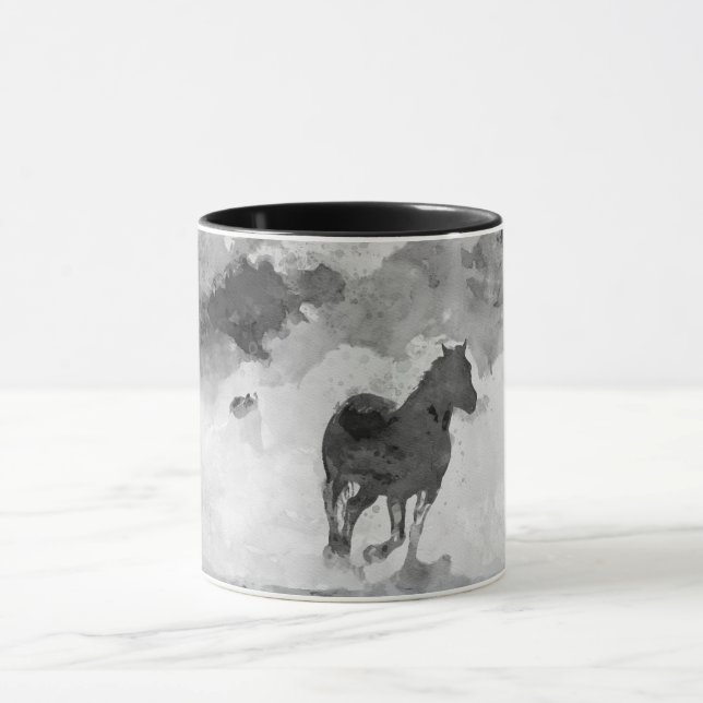 Pferderennende Tasse (Zentrum)
