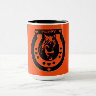 Pferderennfahrer Tasse
