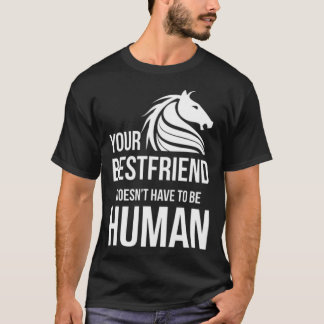 Pferderennfreunde T-Shirt