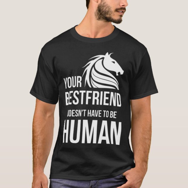Pferderennfreunde T-Shirt (Vorderseite)