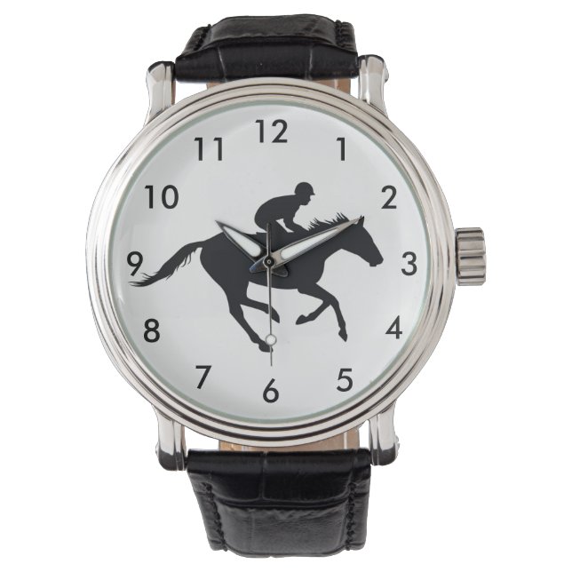 Pferderittung gründlich Beobachten Armbanduhr (Vorderseite)