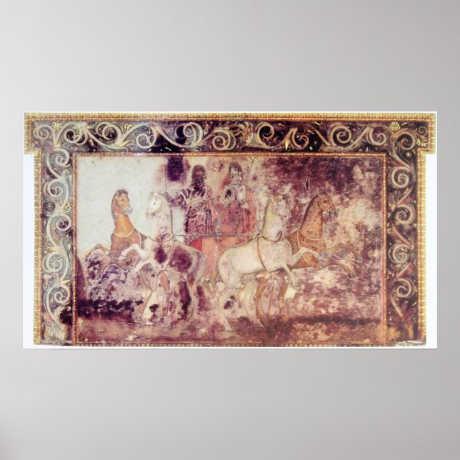 Pferderücken - Hades Persephone - Hellenistisch Poster (Vorne)