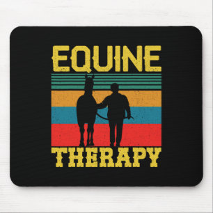 Pferderückfahrt Pferderennbahn Pferdetherapie Pfer Mousepad