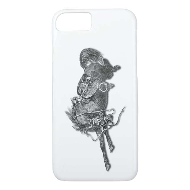 Pferdeschellen personalisierten Pferdeschuhe Case-Mate iPhone Hülle (Rückseite)