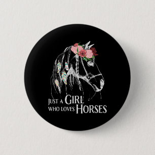 Pferdeschlitten - Niedliche Pony - Crazy Reiten Button
