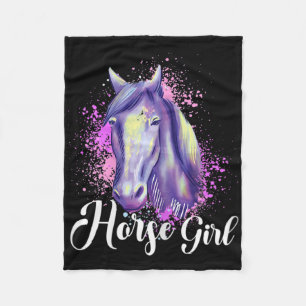 Pferdeschlittenreiten Pony Horsescute Ss Cut Fleecedecke
