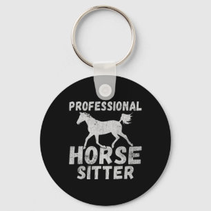 Pferdeschlittenreiten Pony Horsescute Ss Cut Schlüsselanhänger