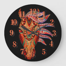 Pferdeschmuck Mosaik farbenfrohe cowgirl Reiter