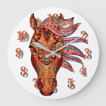 Pferdeschmuck Mosaik farbenfrohe cowgirl Reiter