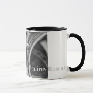 Pferdeschuhe, Chance-Ranch, pferdeartige Rettung Tasse