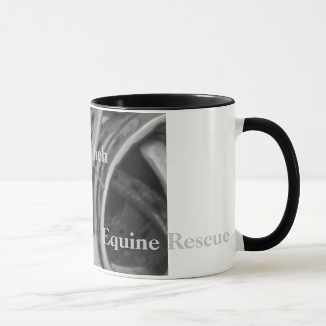 Pferdeschuhe, Chance-Ranch, pferdeartige Rettung Tasse (Rechts)