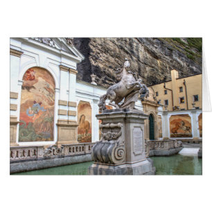 Pferdeschwemme Salzbourg Autriche