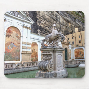 Pferdeschwemme Salzburg Österreich Mousepad
