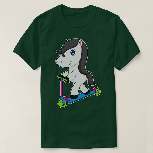 PferdeScooter T-Shirt (Design vorne)