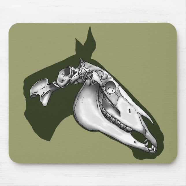 Pferdeselett Mousepad (Vorne)