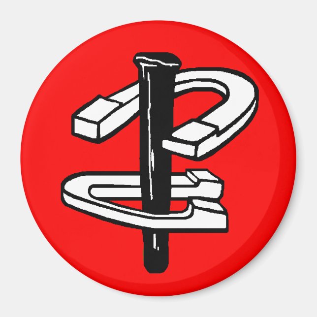 PferdeShoes 3" Magnet (Vorne)