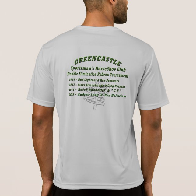 PferdeShoes Sport-Tek-T-Shirt T-Shirt (Rückseite)